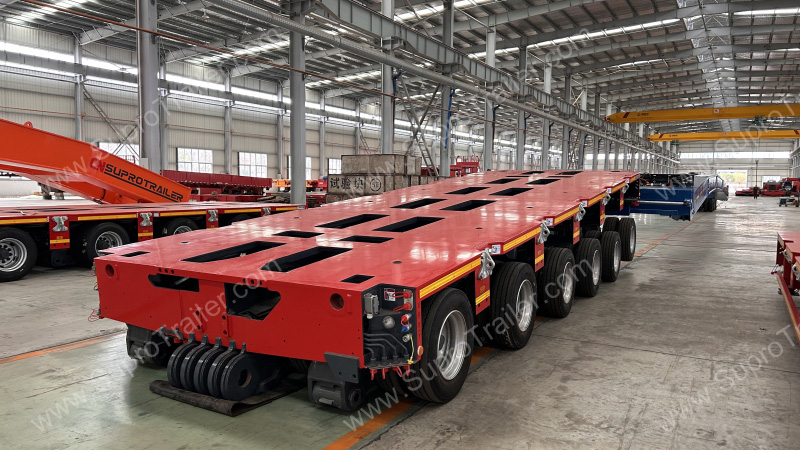 combined length vessel bridge of Goldhofer THP/SL