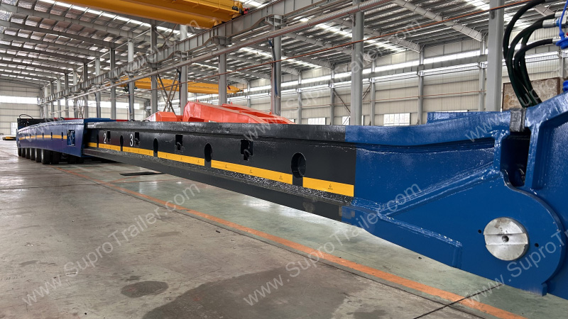extendable vessel bridge of Goldhofer THP/SL