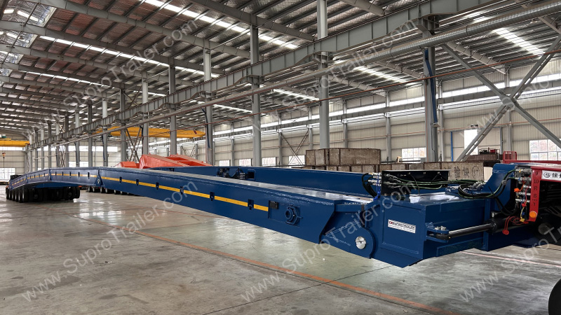 combined length vessel bridge of Goldhofer THP/SL