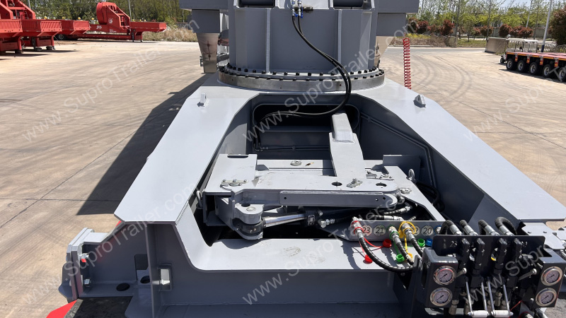 girder bridge automatic steering system