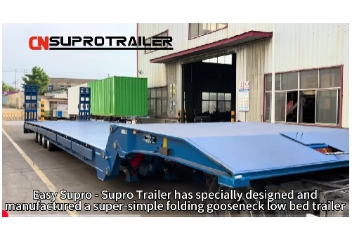 Move 120 Tons with Confidence — Supro Trailer Delivers