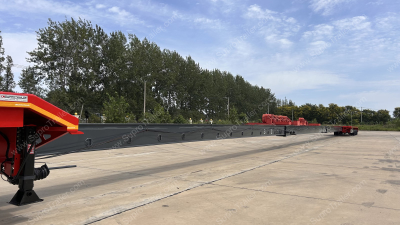 windmill blade extendable trailer