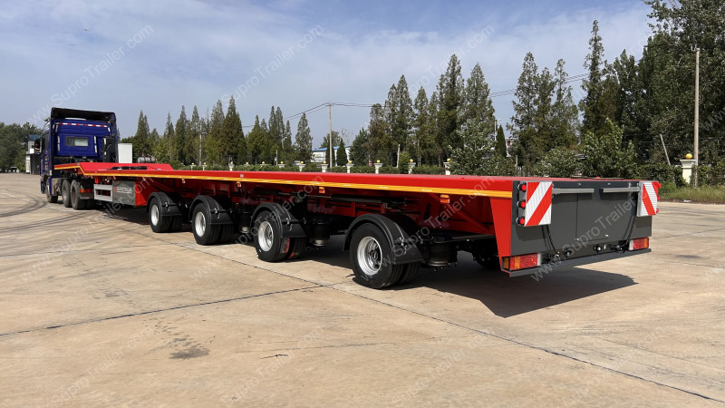 windmill blade extendable trailer