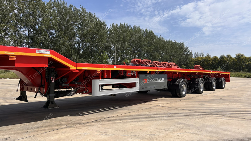 windmill blade extendable trailer