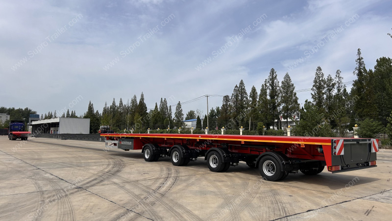 windmill blade extendable trailer