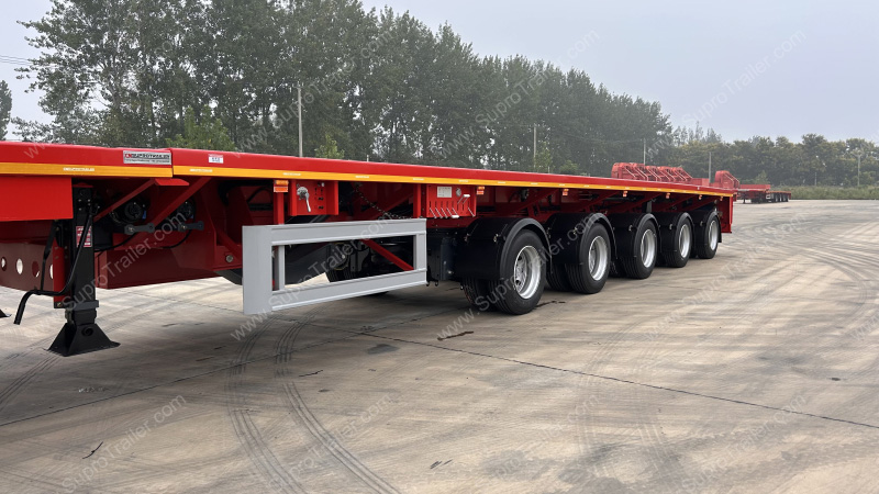 5 Axles&70 Tons Girder Extendable Trailer