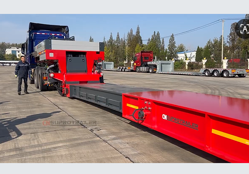 SuproTrailer: Detachable Gooseneck Trailer for Efficient Crane Transport