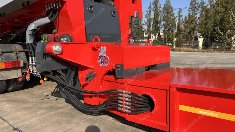 1.4m Width, Detachable Head Extendable Drop Deck Bed