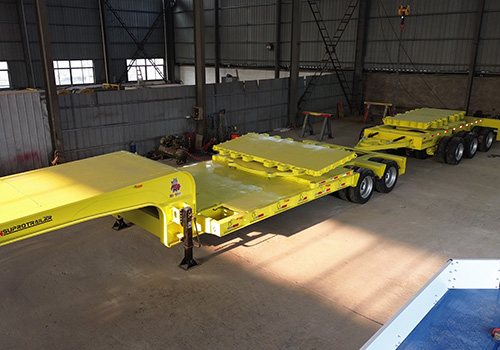 Turntable Flatbed Trailer