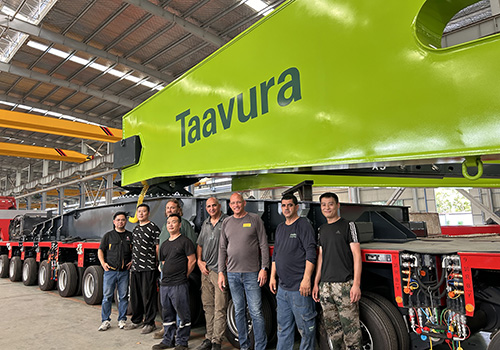 Eight Days with Israeli Customers at Supro Trailer: From Hands-On Assembly to a 600-Ton Test